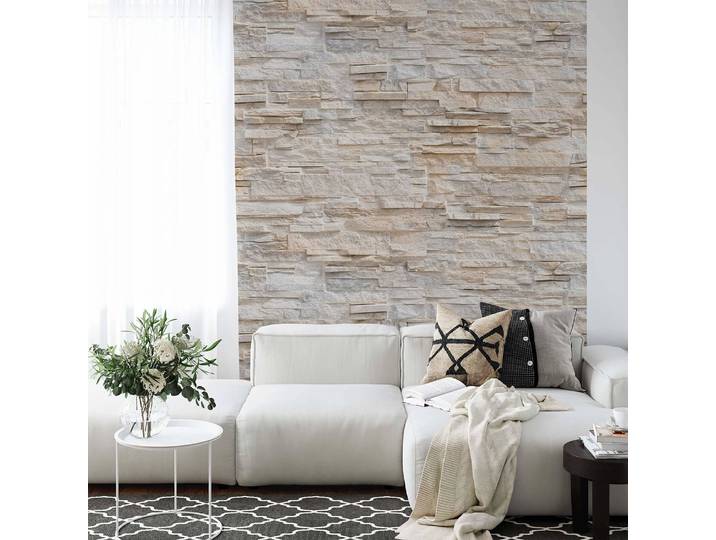 Papier peint Stone Wall 1 x 2cm