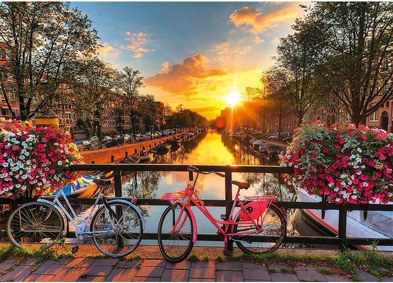 Ravensburger Puzzle 1000 pcs : Vélos à Amsterdam