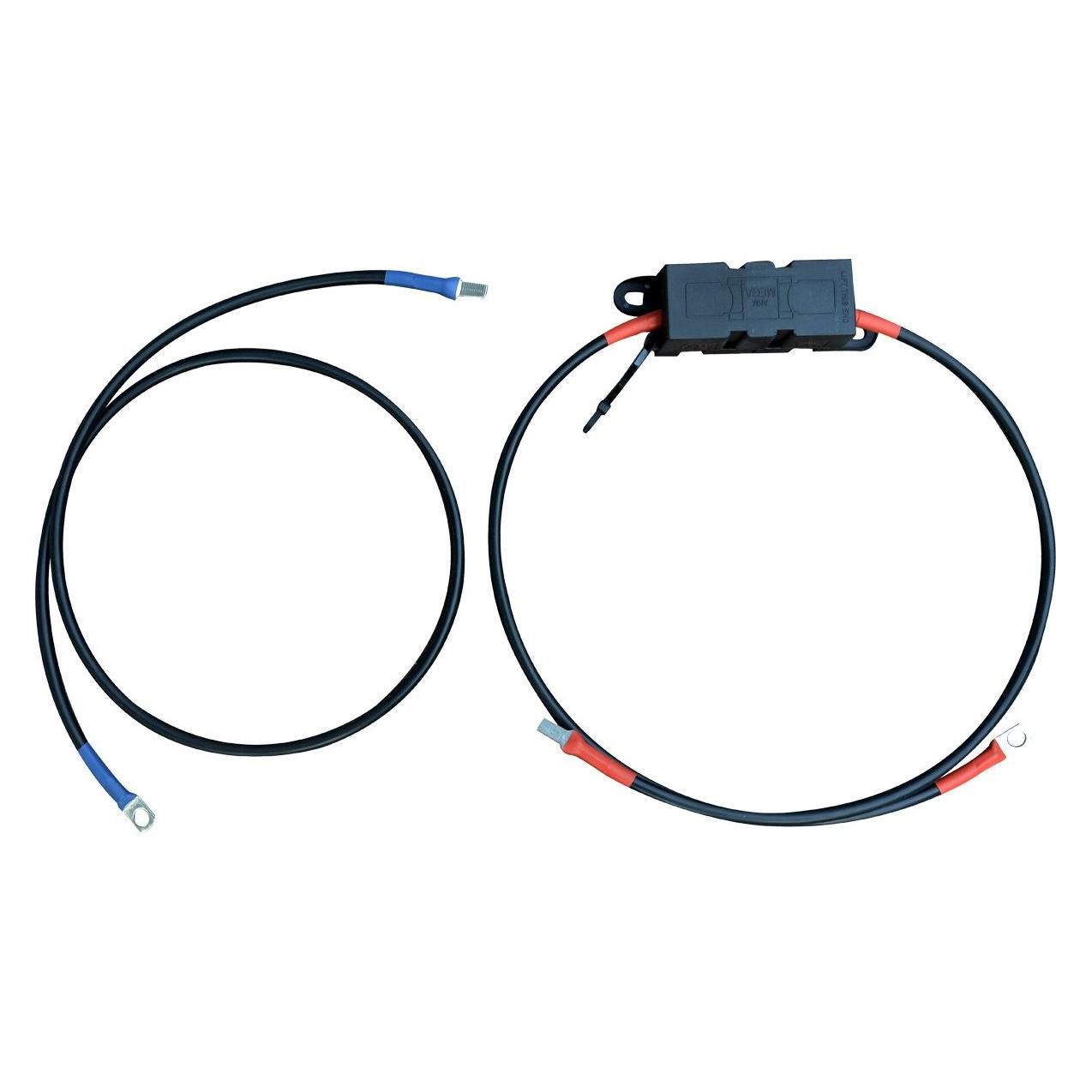 Enjoy solar Batteriekabel mit Hochlastsicherungshalter 1m 25mm², Batterie zu Laderegler (Solarstecker) (46473518)