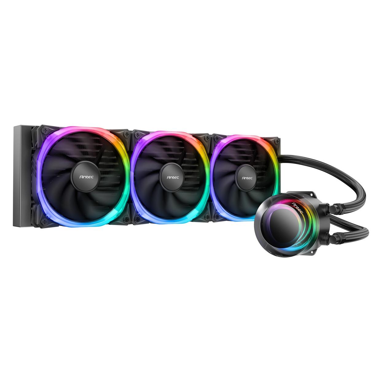 Antec VORTEX 360 ARGB Processor All-in-one liquid cooler Black (0-761345-74047-0)