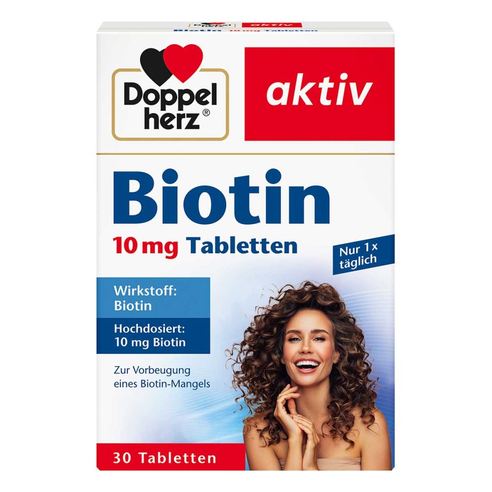 Queisser Pharma GmbH & Co. KG Doppelherz Biotin 10 Mg Tabletten 19289523