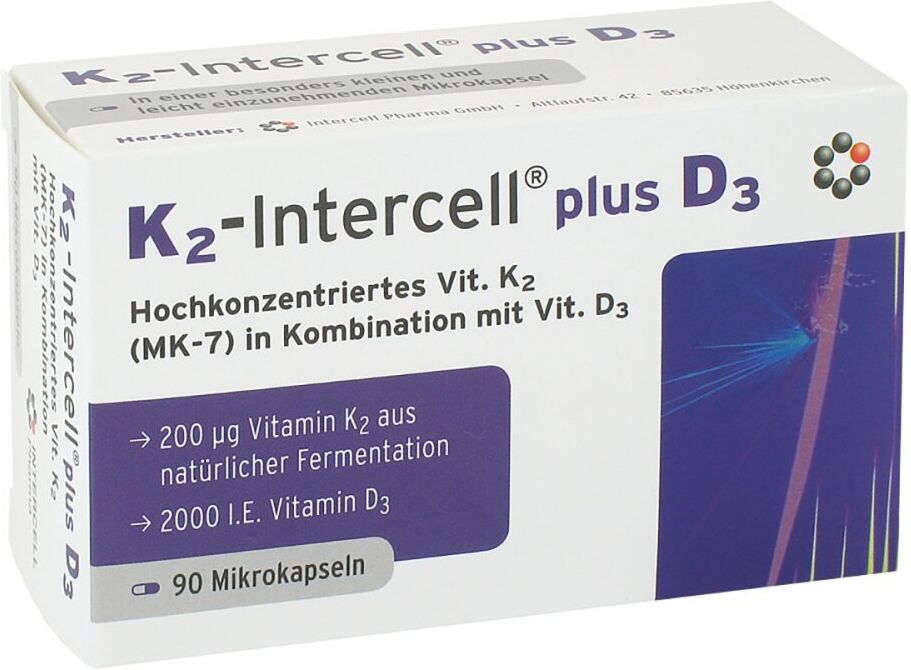 K2-intercell plus D3 Kapseln 90stk