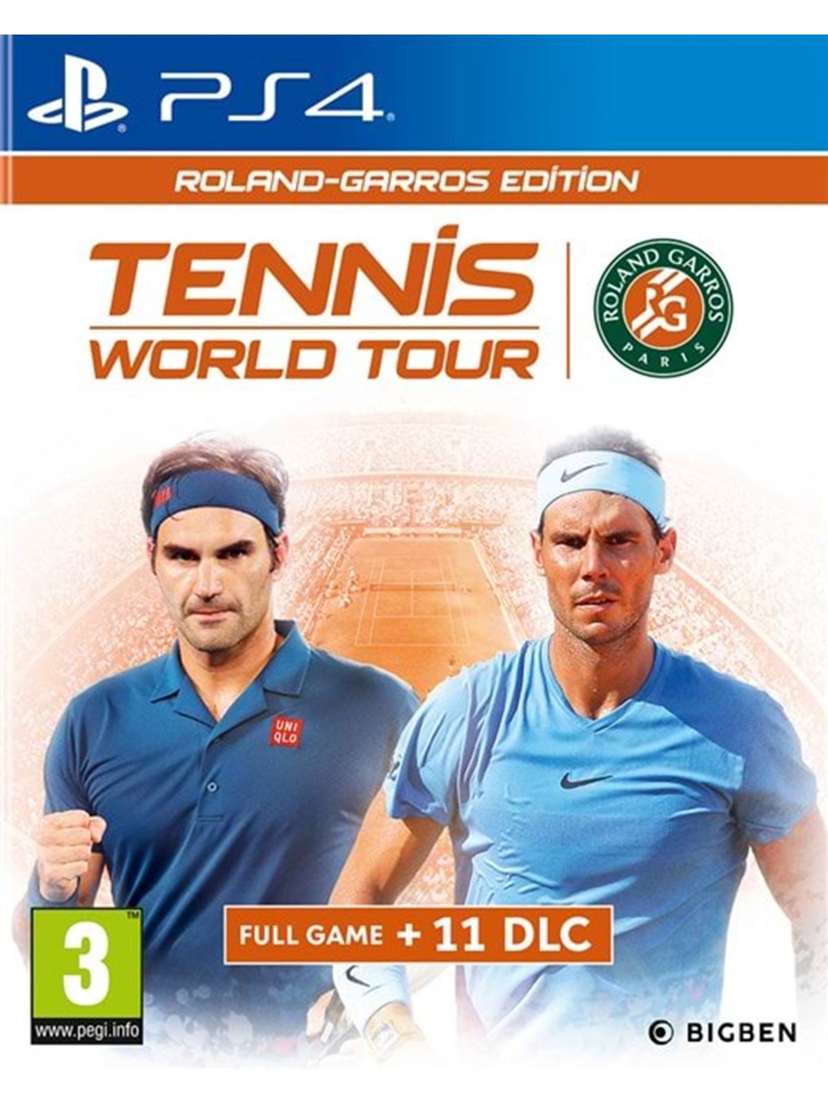 Tennis World Tour - Roland Garros Edition - Sony PlayStation 4 - Sport - PEGI 3