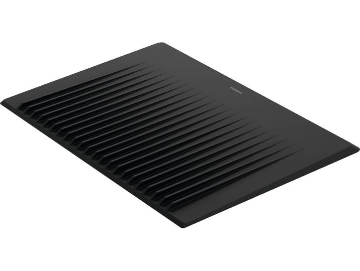 Abtropfmatte SCHOCK aus Silikon, temperaturbeständig bis 230C , grau (anthrazit), B:30,3cm H:1,2cm T:40,8cm, Silikon, Geschirrständer, Abtropfmatte, spülmaschinengeeignet, in Anthrazit