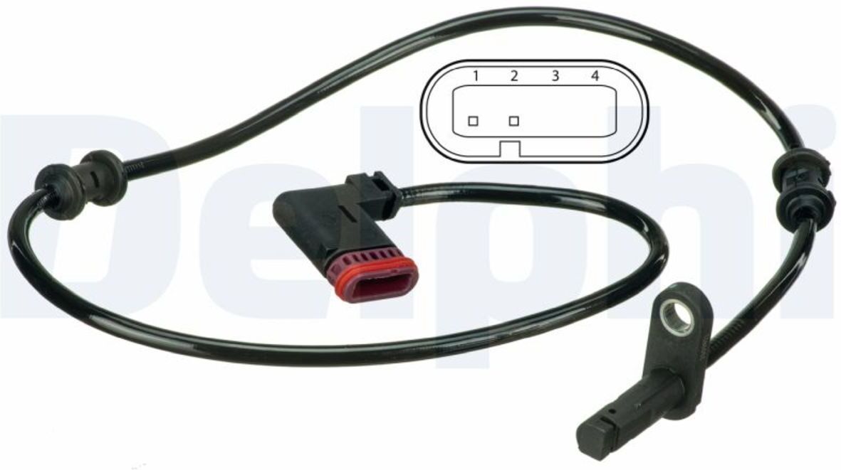 Sensor, Raddrehzahl DELPHI SS20502