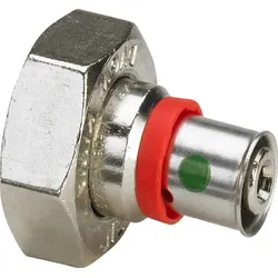 Anschlussverschraub VIEGA FONTERRA 1236 15, 10 St., Rotguss vernickelt, 614591