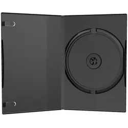 MediaRange DVD / CD Hüllen, slimcase, 7 mm, schwarz, 200 Stück