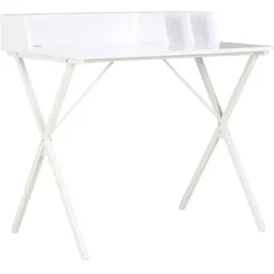 vidaXL Schreibtisch Weiß 80x50x84 cm