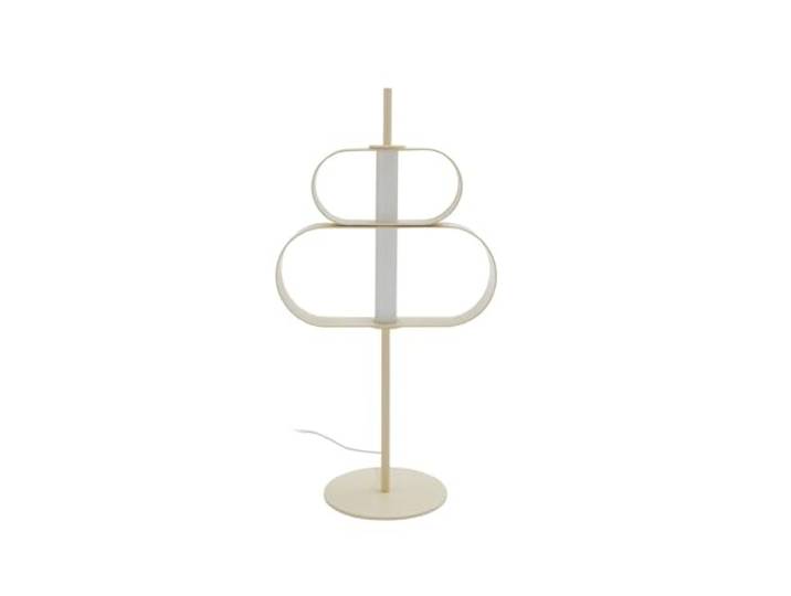 Audrina LED-Tischleuchte, Metall, Creme warmweiß, IP20, 6 W, warmweiß - Lucande