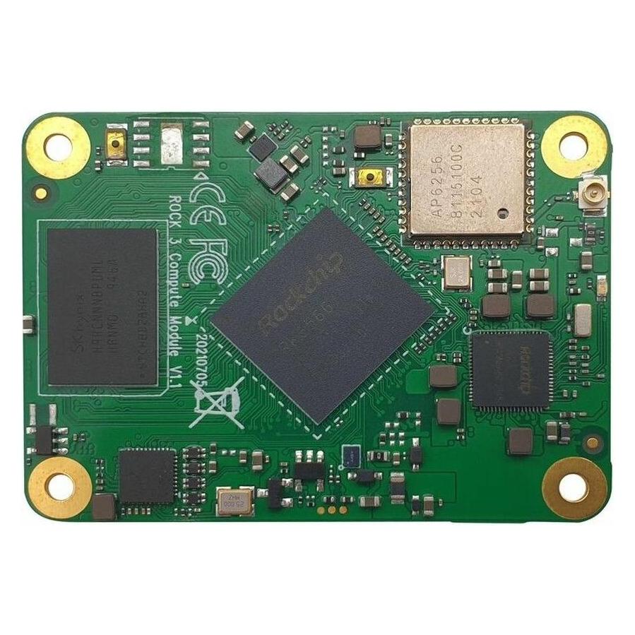 Allnet Radxa CM3 Model A Rock3 RK3566 Compute module 4GB RAM /32GB EMMC, Wifi+BT, RM116-D4E32W2 (RM116-D4E32W2)
