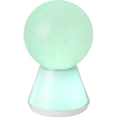 EGLO LED Tischleuchte "CLOUDS", grün (transparent), 1, Ø 11cm H: 17,5cm, 1 Stk., Leuchten, LED Glitzer Tischlampe Clouds, RGB Glitzerlampe mit Farbwechsel, LED Tischleuchte