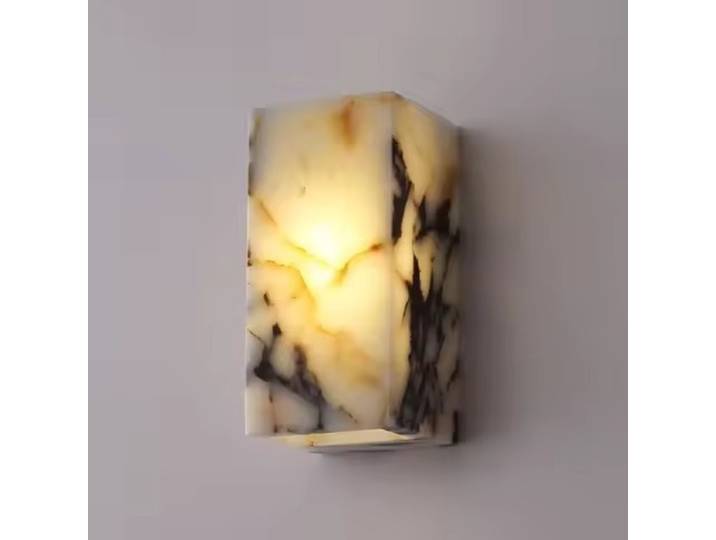 Espagne soleil pierre marbre applique haut de gamme chambre chevet Foyer salon couloir éclairage décoration luminaires