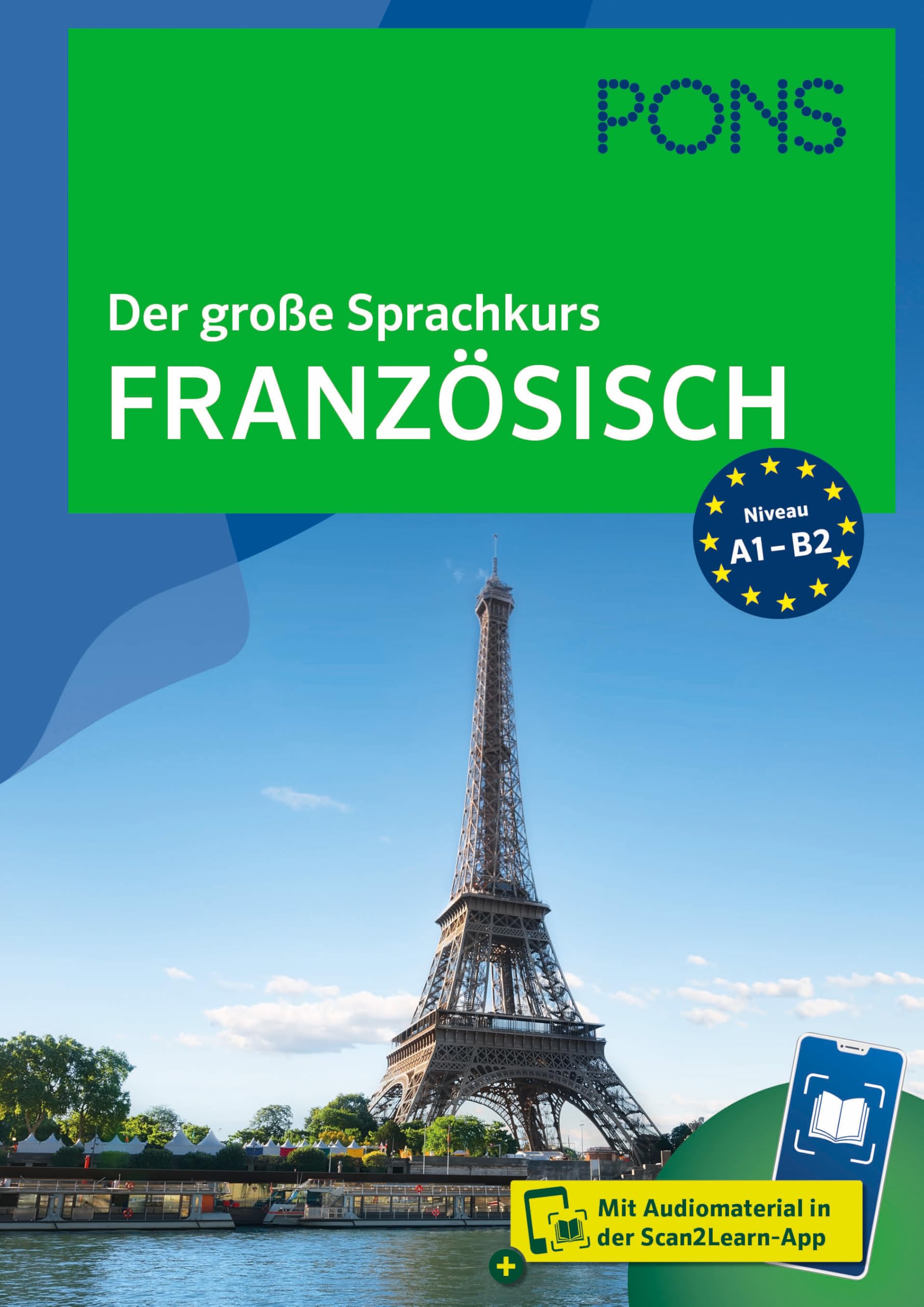 PONS Der große Sprachkurs Französisch: Mit Audiomaterial in der Scan2Learn-App - Preis vom 14.10.2026 23:07:16 h