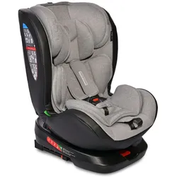 Lorelli i-Size Kindersitz Nebula (40-150cm) Isofix, 360° drehbar, verstellbar grau