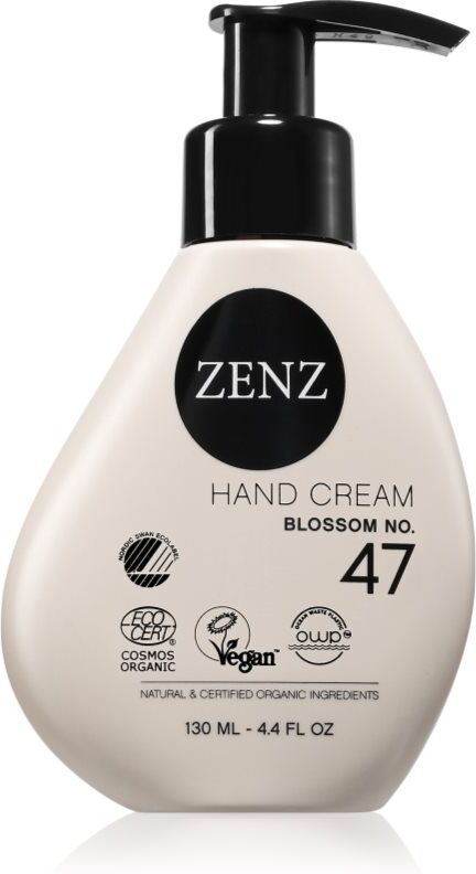 ZENZ Organic Blossom No. 47 crème hydratante mains 130 ml