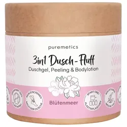 puremetics Dusch-Fluff 3in1 Blütenmeer