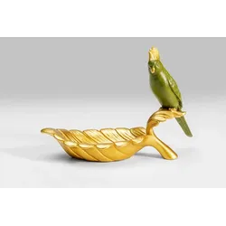 KARE DESIGN Schale Parrot Polyresin Gold