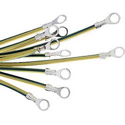 Schneider Electric NSYEL226D6 Erdungsband, Ø 6mm2, Länge 220mm, Ösenloch 6,4mm. Verpackungsgröße: 10. Kleinverteilerzubehör 10 St.