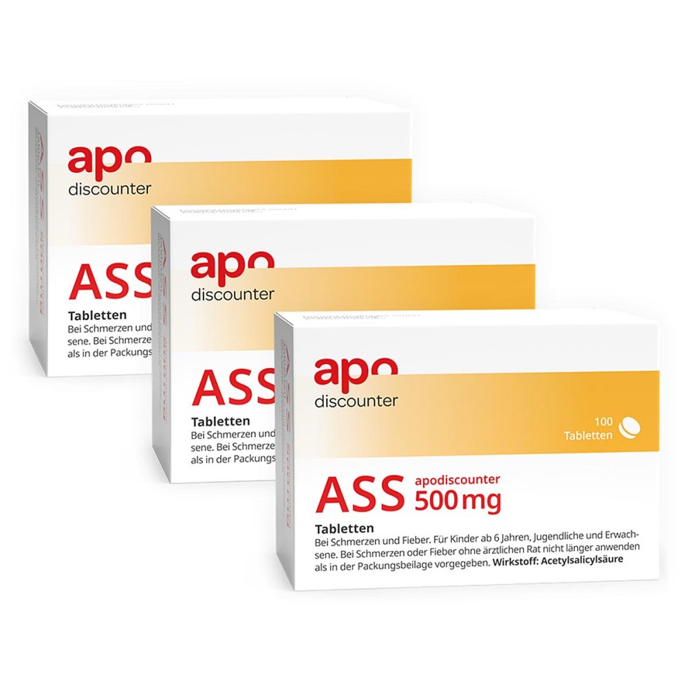 Fairmed Healthcare GmbH ASS 500 mg von apodiscounter 08104210