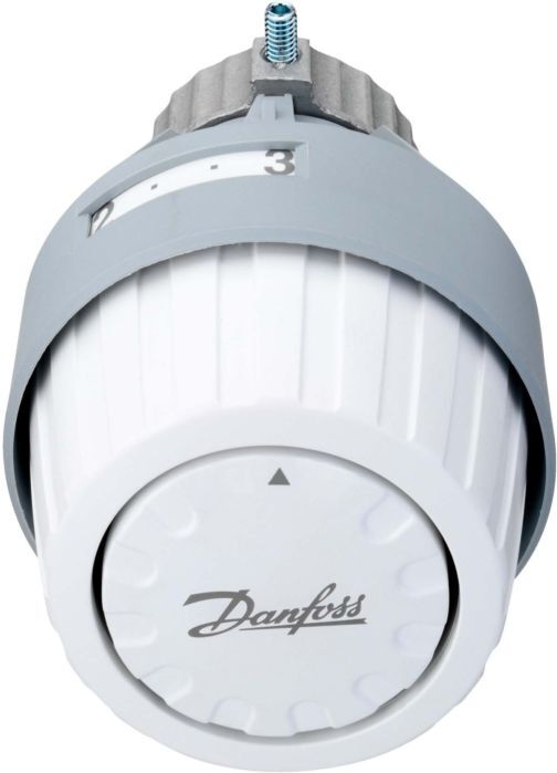 Danfoss Thermostatkopf RA 2000 013G2920 eingebauter Fühler, weiss, Behördenmodell