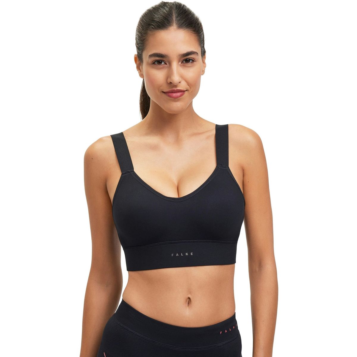 Falke Damen Training Sport-bh black (3003) S 37287-3003-S