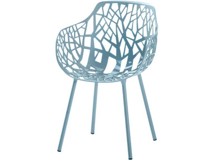 Stuhl Forest Fast pastellhellblau, Designer Robby & Francesca Cantarutti, 56x80x56 cm