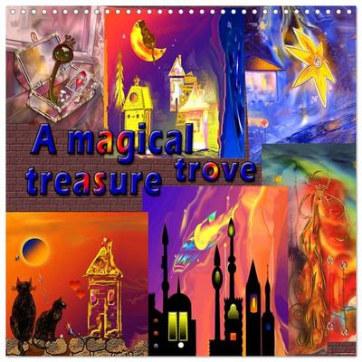 A magical treasure trove (Wall Calendar 2026 12 × 12 Inch) CALVENDO 12 Month Wall Calendar