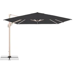 Doppler Ampelschirm Ravenna 300 x cm Aluminium Grau Anthrazit