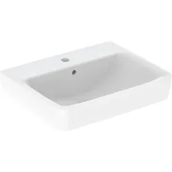Waschtisch Geberit Renova Plan weiß BxHxT: 600x195x480mm