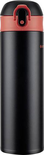 Rotpunkt FLASKSTAR TUBULAR Trinkflasche Schwarz 0.5l