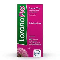 LORANOPRO 0,5 mg/ml Lösung zum Einnehmen 100 ml