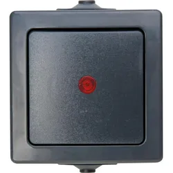 Kopp 566615003 NAUTIC - Kontrollschalter, Farbe: anthrazit