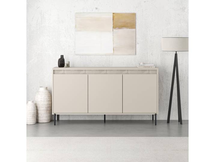 Buffet GRETA – Crème – 3 portes – 150 x 40 x 80 cm