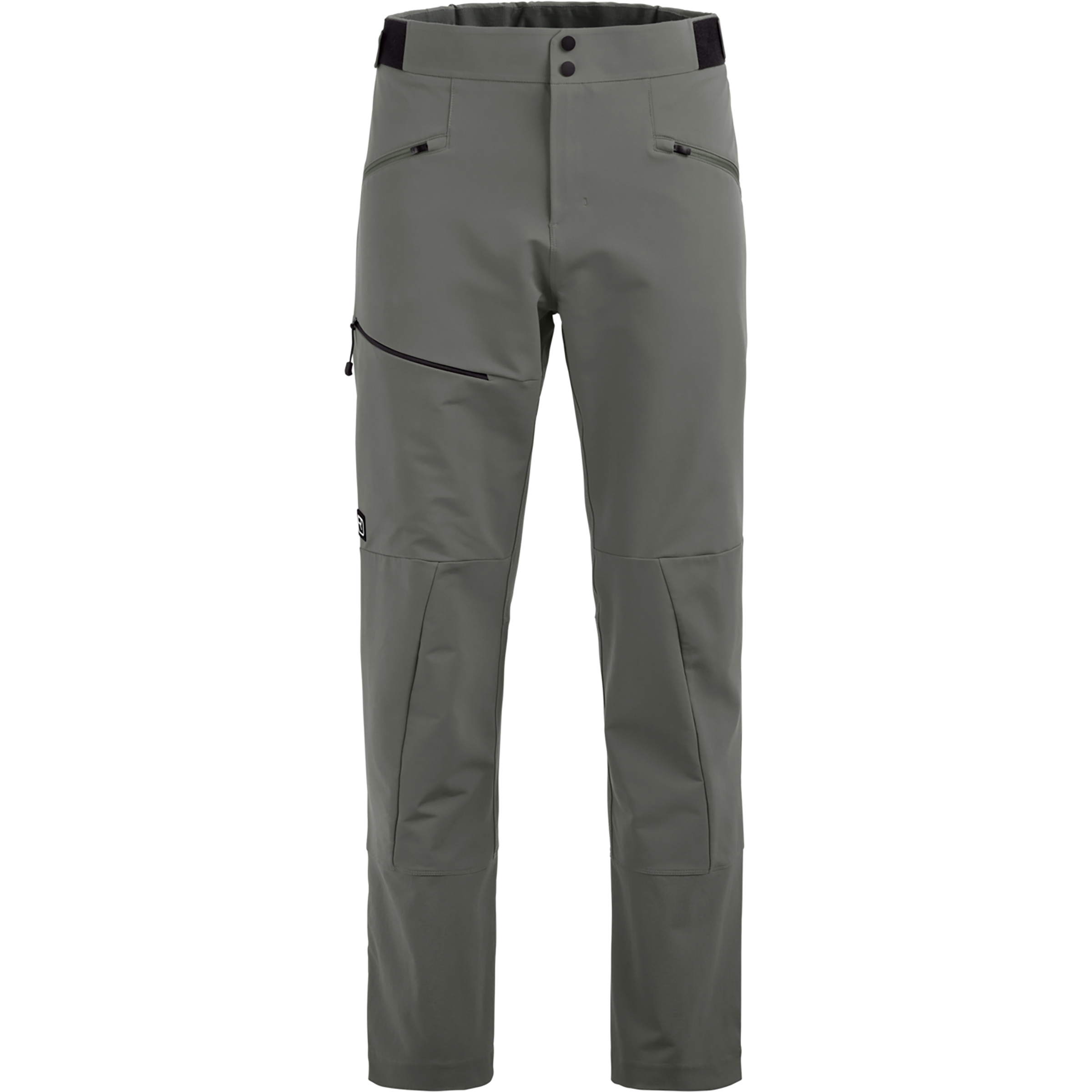 Ortovox Ortler Softshell Hose Herren Skitourenhose grau Größe L Skitour Wasserabweisend Merinowolle