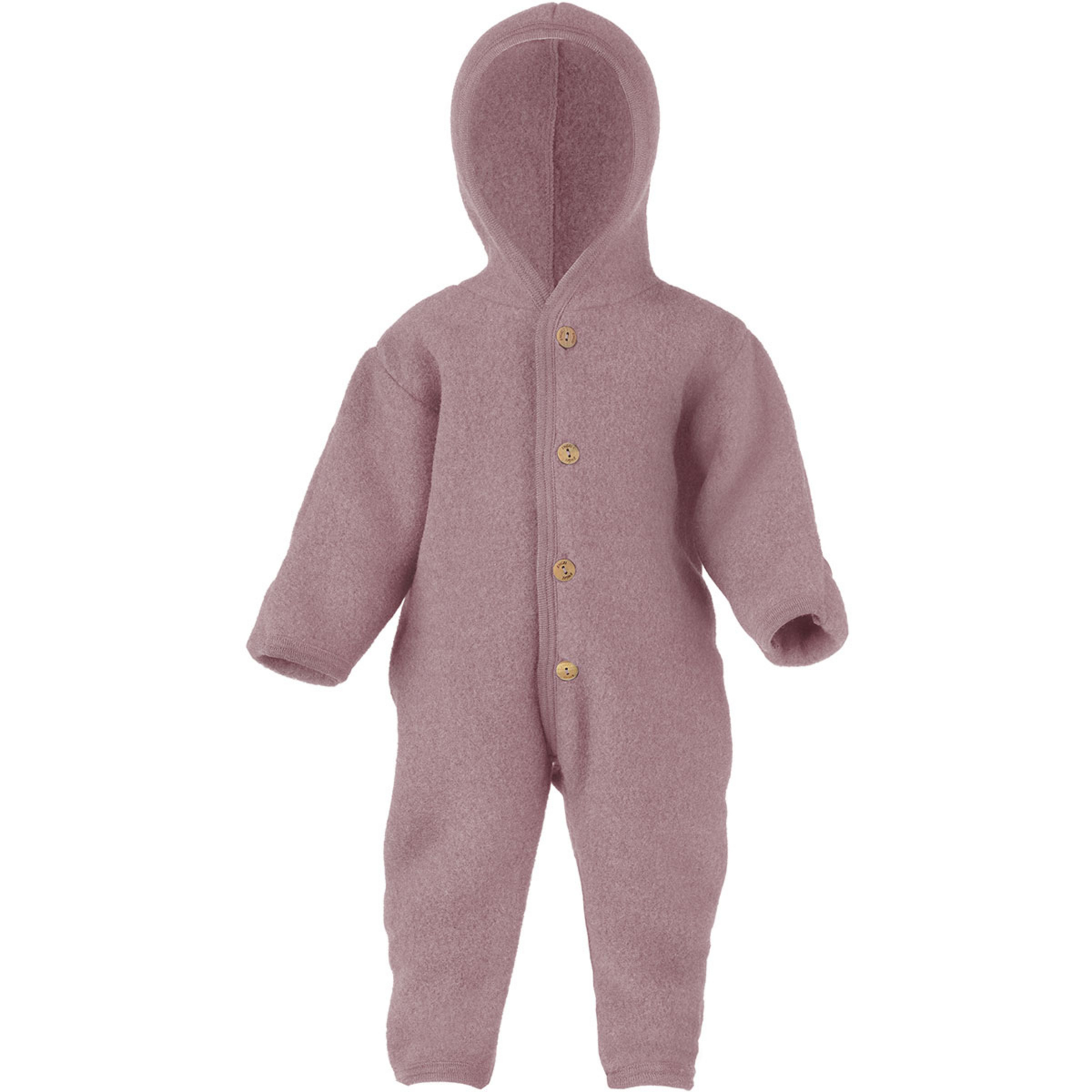 Engel Fleece Overall Kinder Overalls rosa Größe 74 Lifestyle Hautfreundlich Wasserabweisend