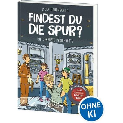 Findest du die Spur? - Die geraubte Perlenkette, Taschenbuch von Lydia Hauenschild, Loewe, 978-3-7432-1567-2
