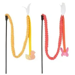 Fofos Kattenhengel Assorti - 34 Cm (Spielangel Katze), Katzenspielzeug