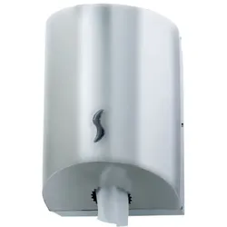 Handtuchrollenspender Orgavente BRINOX Edelstahl gebürstet Rollenhandtuchspender für Papierrollen mit Innenabwicklung