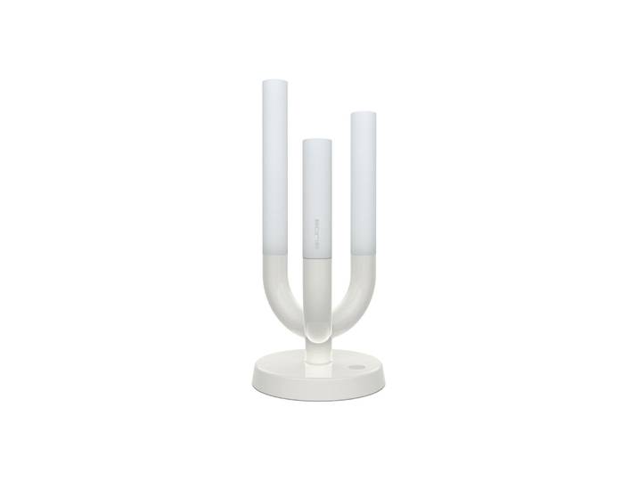 Slide - Lampe extérieur sans fil rechargeable Luna - Blanc - Plexiglas - Designer Antonio Lanzillo