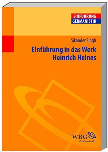 Sikander Singh - Einführung in das Werk Heinrich Heines - Preis vom 13.10.2026 11:25:28 h