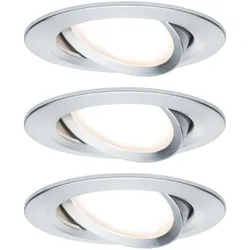 Paulmann, Einbauleuchte, Einbauleuchte Nova Plus Set (Aluminium)