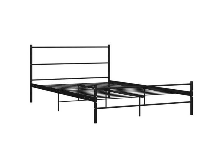 Lit adulte Classique - Noir Métal - 120 x 200 cm