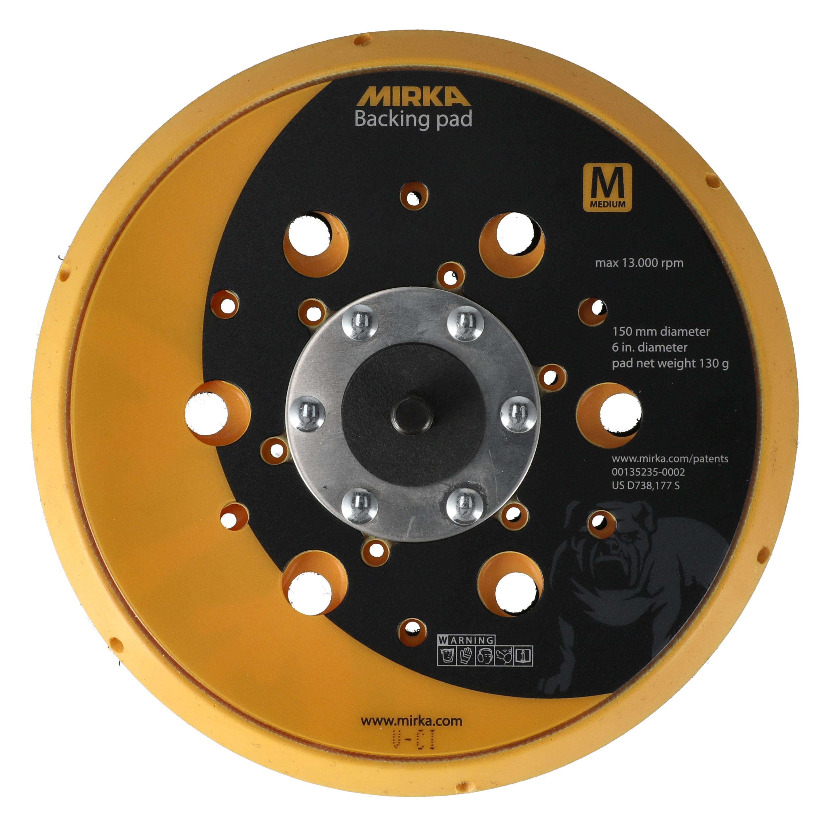 Mirka 8292605011 Schleifteller Abranet 516 Zoll Grip 48L Medium, 150 mm (Medium) (8292605011)