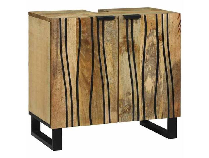 NEW Marron Cabinet WC - VIDAXL - Ensemble de mobilier de salle de bain 3 pc Marron - design élégant（3parcel）7118693