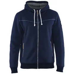 Blakläder Kapuzensweater mit Pile-Innenfutter 4933 2514 in zwei Farben - marineblau - XS