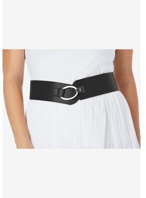 Women's Contour Belt by Accessories For All in Black (Size 26/28)