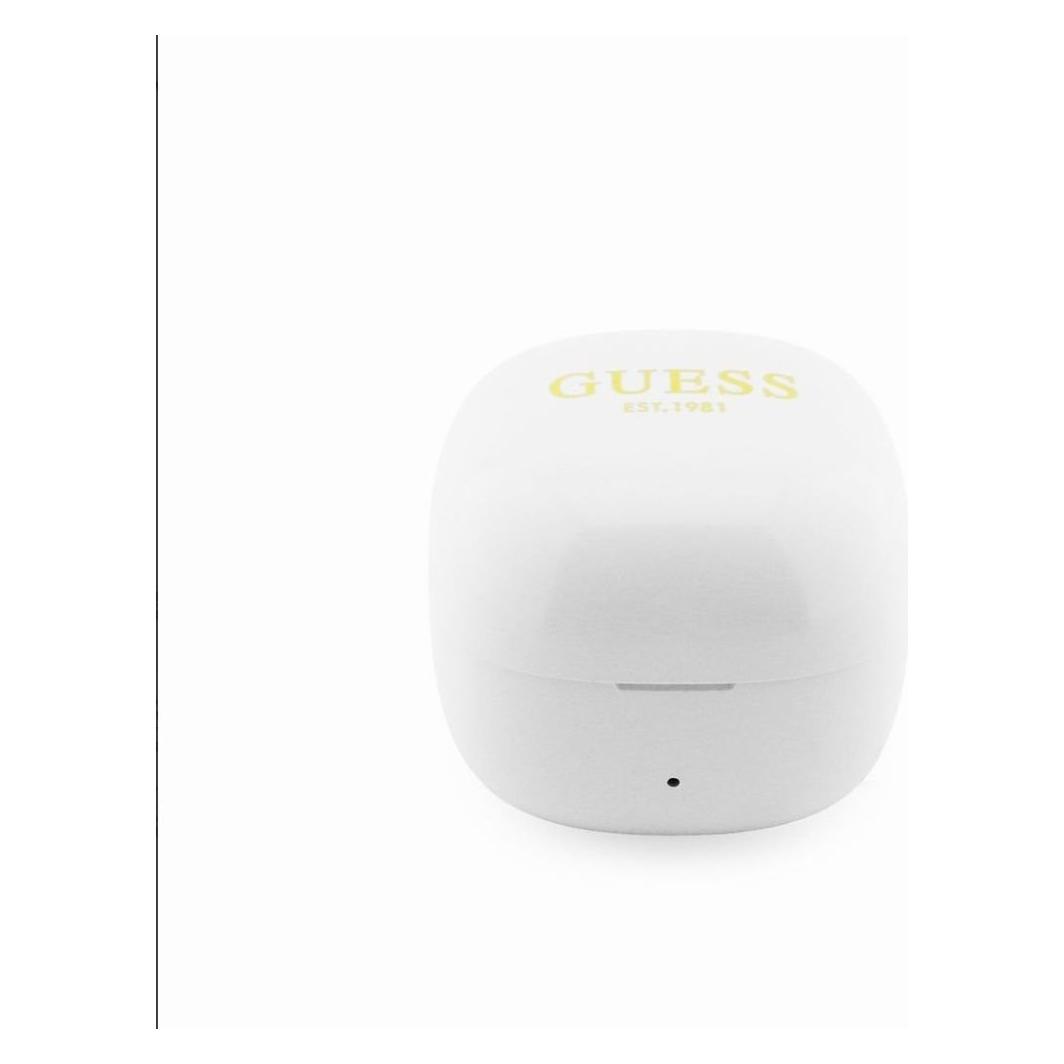 Guess Mini Classic Logo OWS Kabellose Ohrhörer Weiss (10 h, Kabellos) (GUTWSW85LEEH)