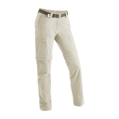 Maier Sports "Inara slim zip" Damen Zip-Off Wanderhose, atmungsaktive Trekkinghose, Slim Fit