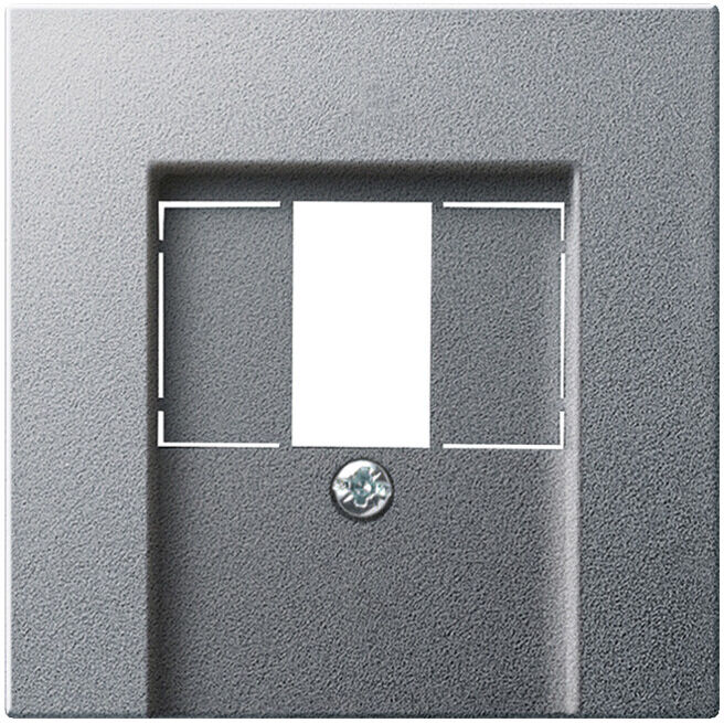 Gira Plaque centrale TAE alu System55 027626 (027626)