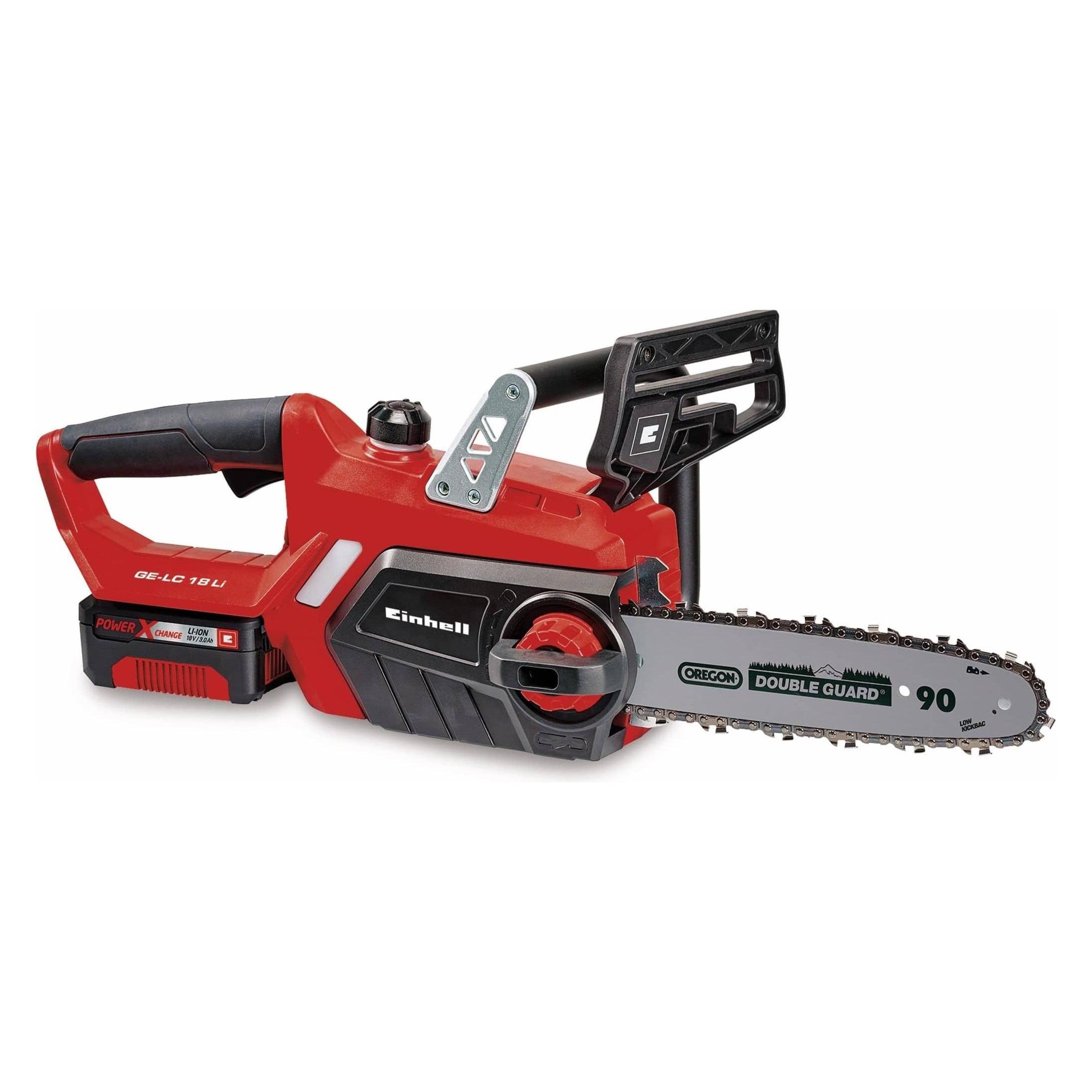 Einhell Akku-Kettensäge GE-LC 18 Li Kit, 3 Ah, mit Ersatzkette (Akku Kettensäge) (4501777)